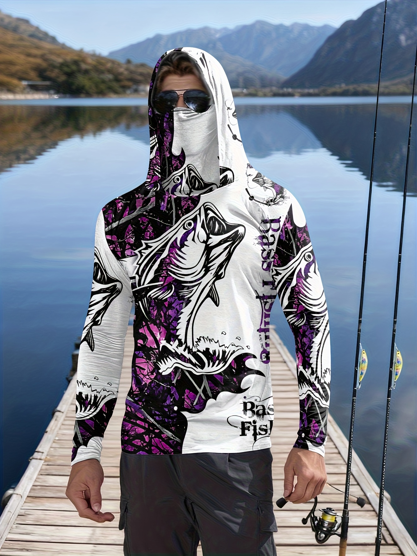 Fishing hooded sweatshirt for  – обзор и цена Hunting Fishing Outdoor