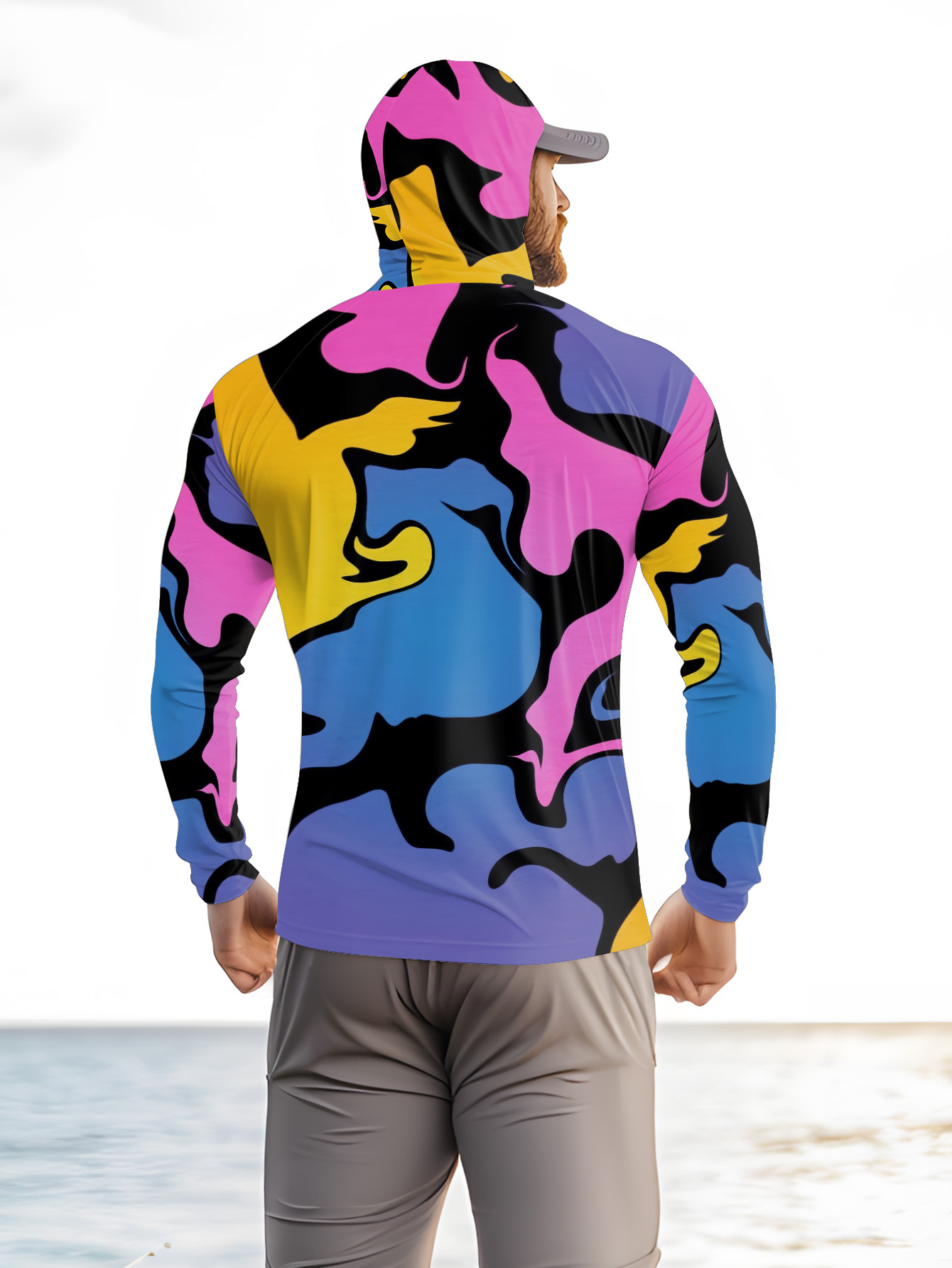 Fishing hooded sweatshirt men' – обзор и цена Hunting Fishing Outdoor