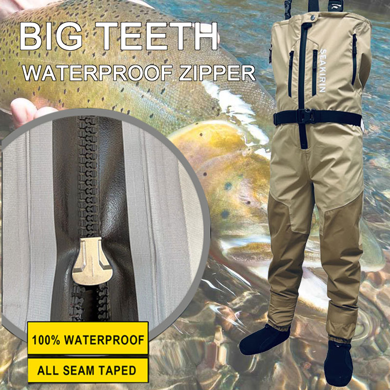 Zip-front Breathable Stout Che – обзор и цена Fishing Waders Breathable