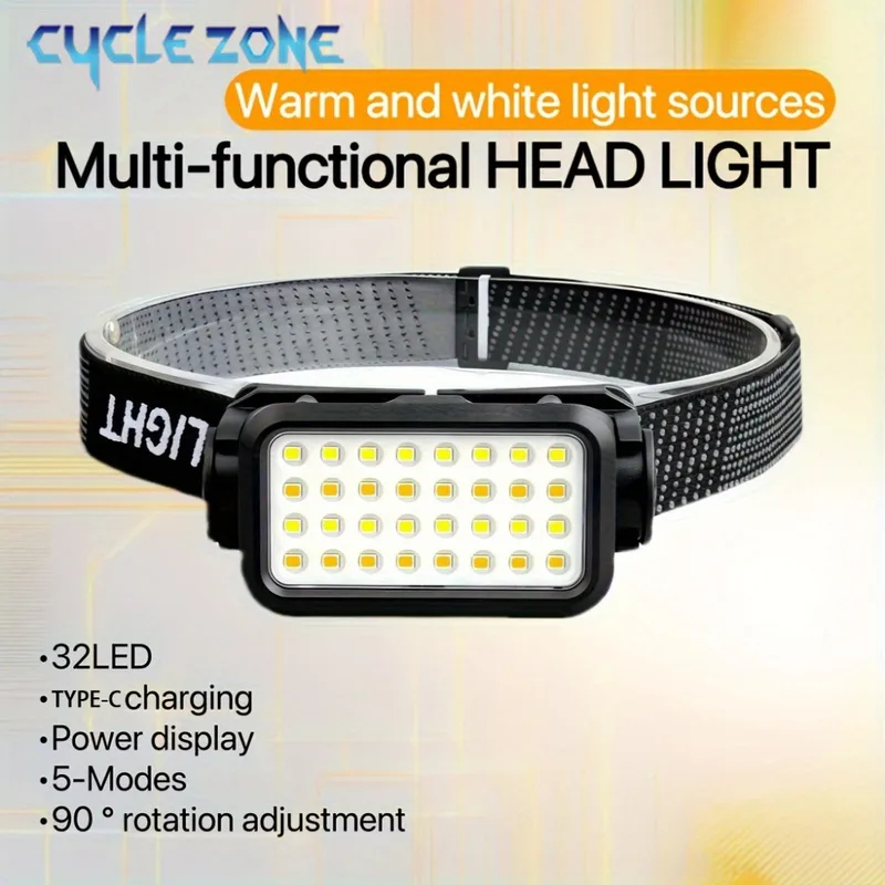 Rechargeable Headlamp with 32  – обзор и цена Outdoor Hunting Supplies Inc