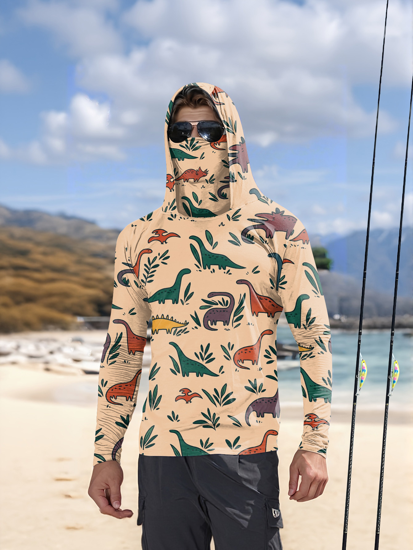 Fishing hooded sweatshirt for  – обзор и цена Hunting Fishing Outdoor