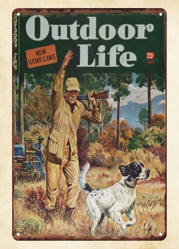1944 OUTDOOR LIFE magazine cov – обзор и цена Hunting Dog Outdoor