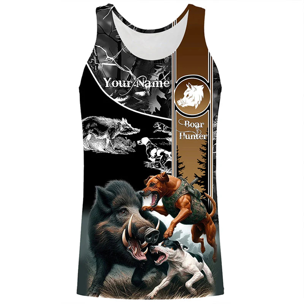 Custom Name Boar Hunter Tank T – обзор и цена Hunting Dog Outdoor