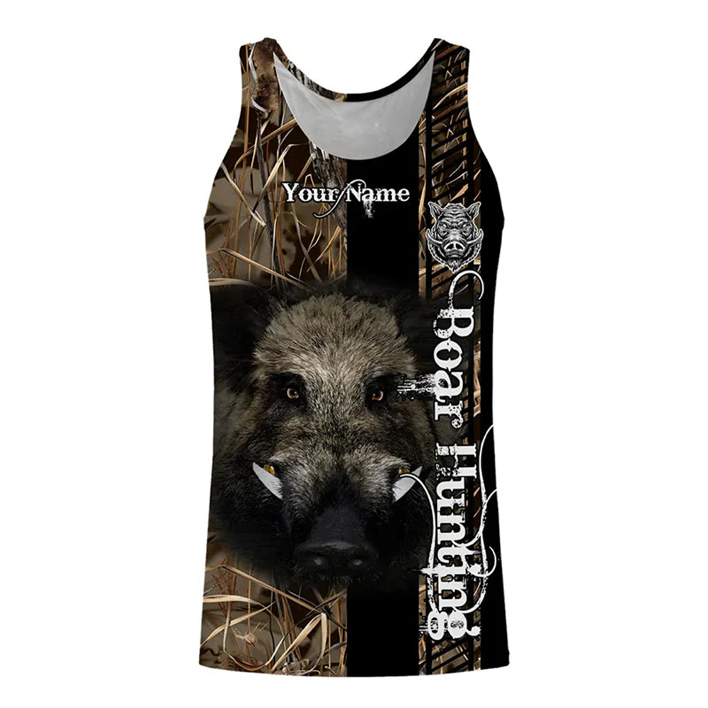 Custom Name Boar Hunter Tank T – обзор и цена Hunting Dog Outdoor