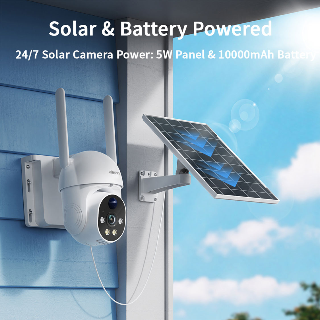 XIAOVV Solar Camera Wireless 4 – обзор и цена Trail Camera Infrared