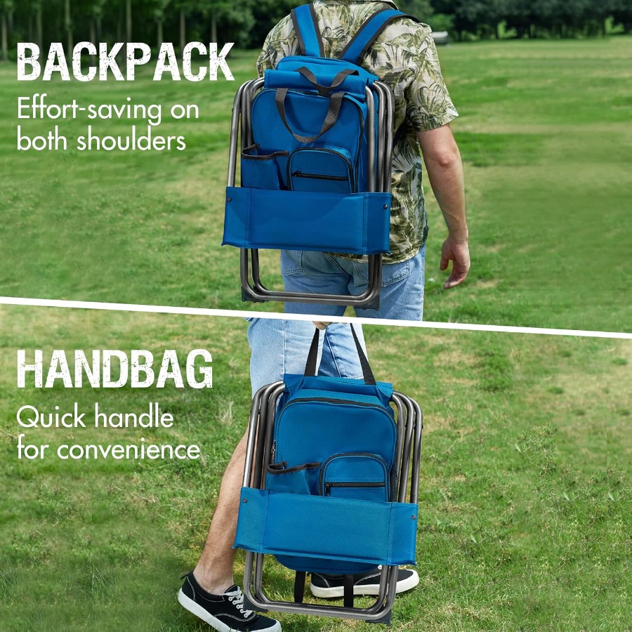 Backpack Cooler Chair with Bac – обзор и цена Hunting And Fishing Outdoor Chairs
