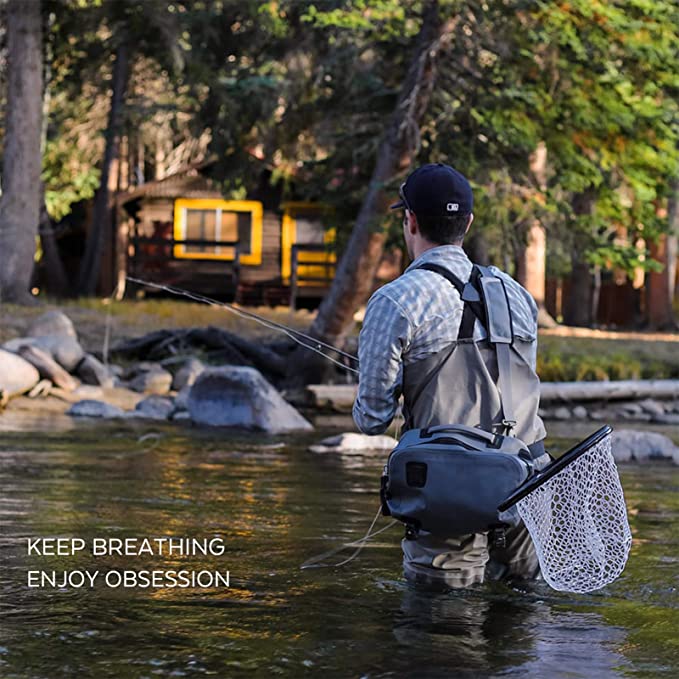 Men's Fly Fishing Waders Three – обзор и цена Fishing Waders Breathable