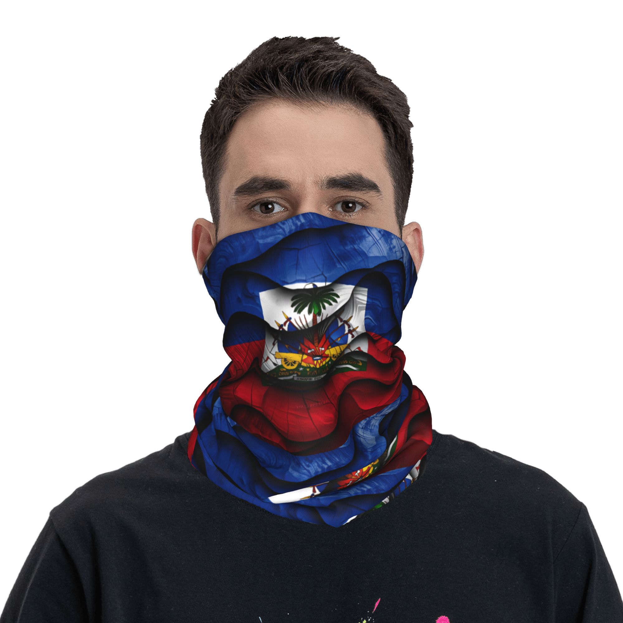Haiti Flag Balaclava  Hunting  – обзор и цена Hunting Fishing Outdoor