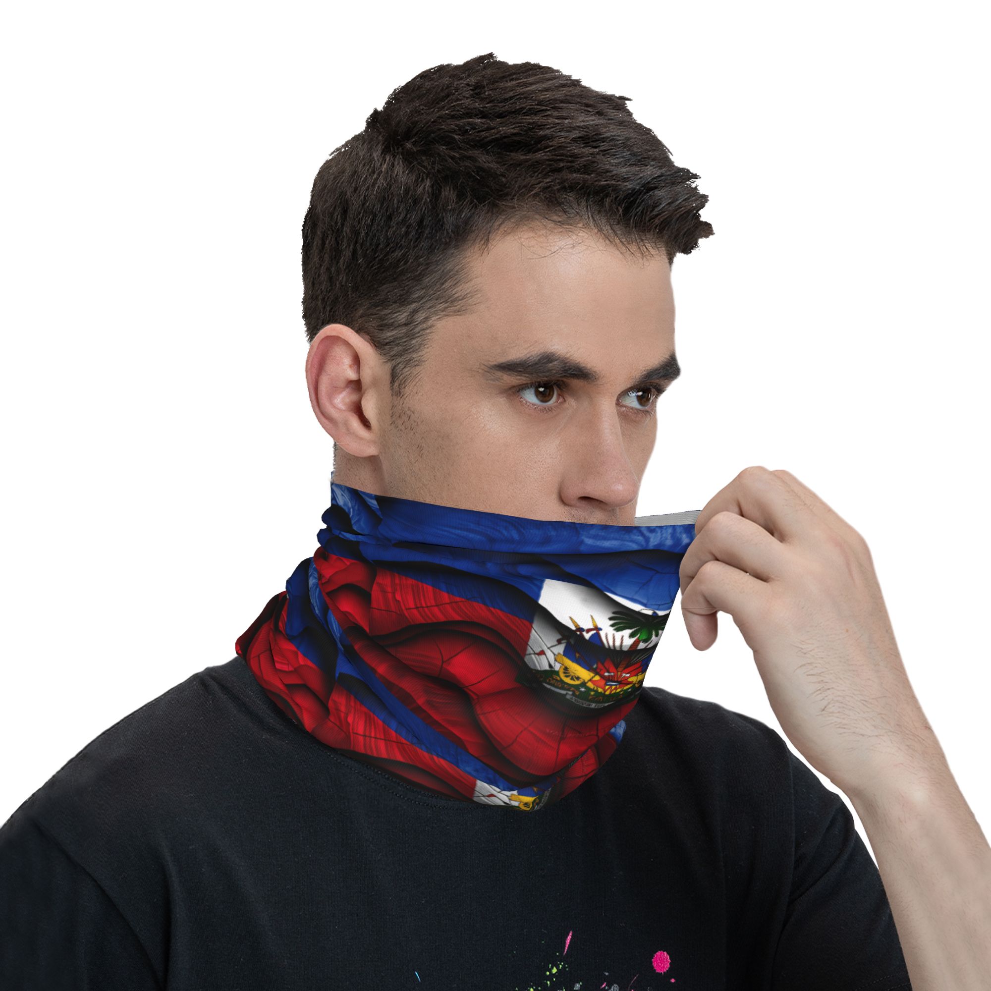 Haiti Flag Balaclava  Hunting  – обзор и цена Hunting Fishing Outdoor