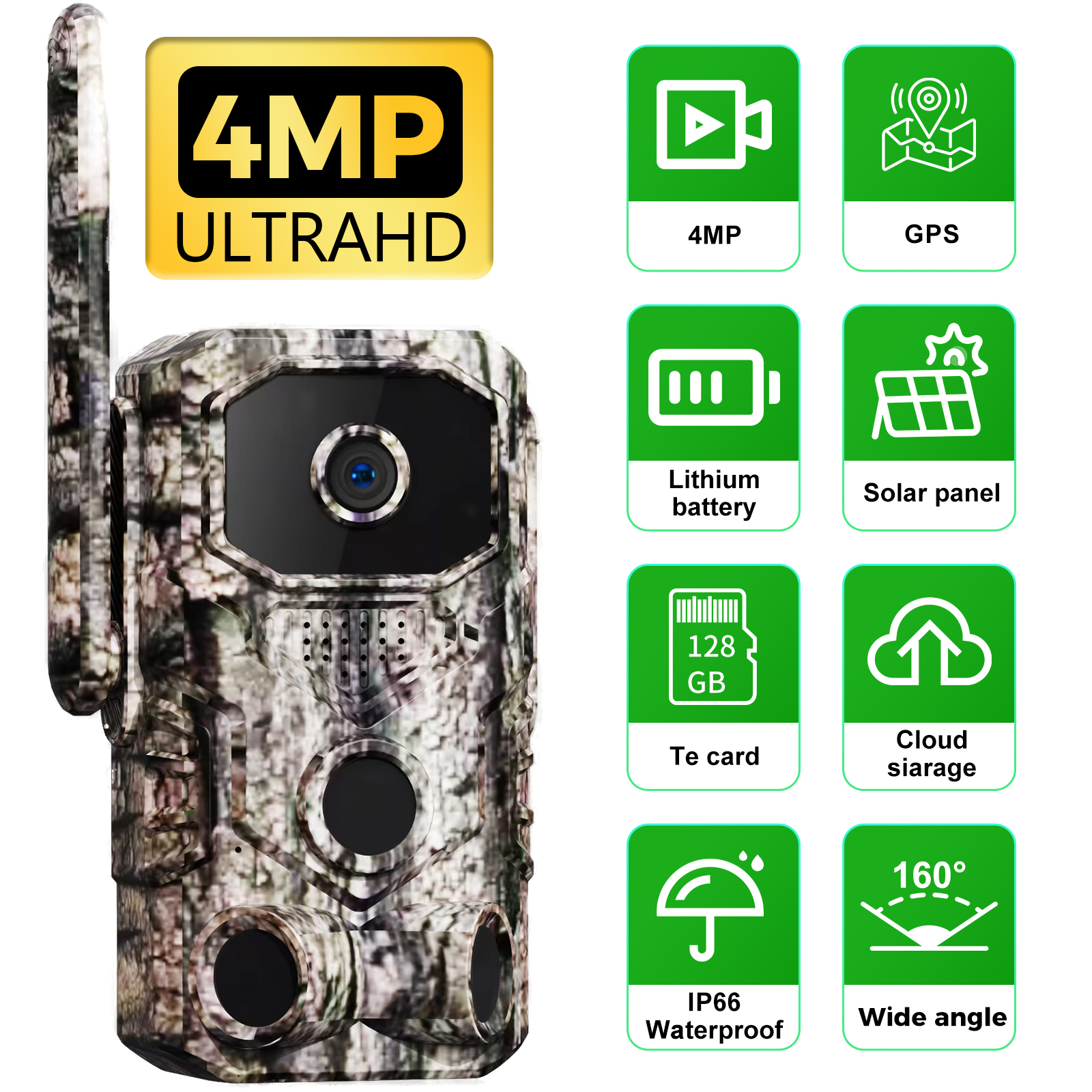 4G Outdoor 14MP 1080P Hunting  – обзор и цена Hunting Outdoor Camera