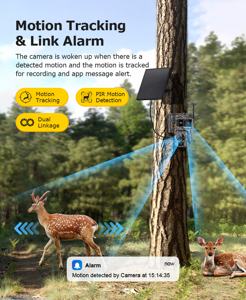 INQMEGA 4G Solar Trail Camera  – обзор и цена Trail Camera Infrared