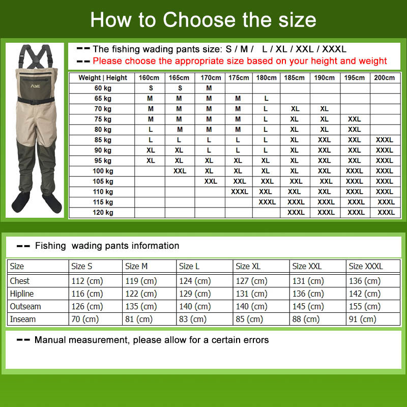 Fly Fishing Waders, Waterproof – обзор и цена Fishing Waders Breathable