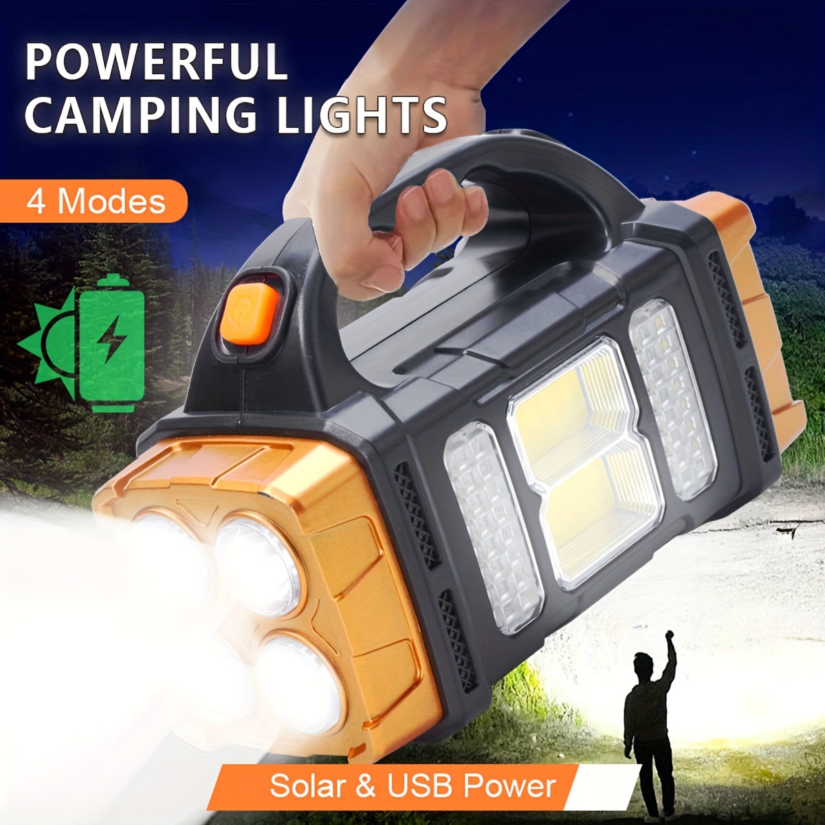 New Upgrade Rechargeable High  – обзор и цена Hunting Fishing Outdoor