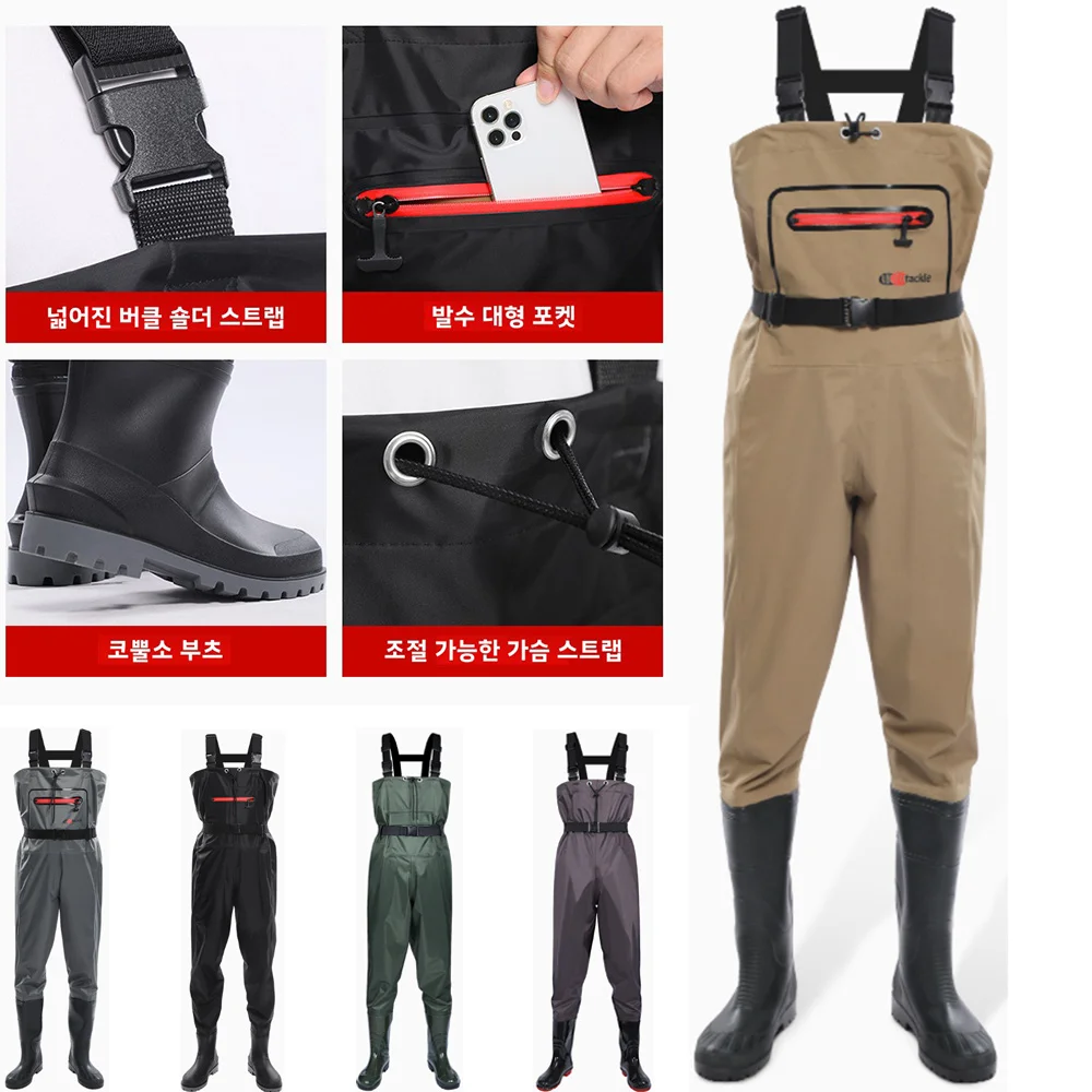Waterproof Chest Waders with F – обзор и цена Fishing Waders Breathable