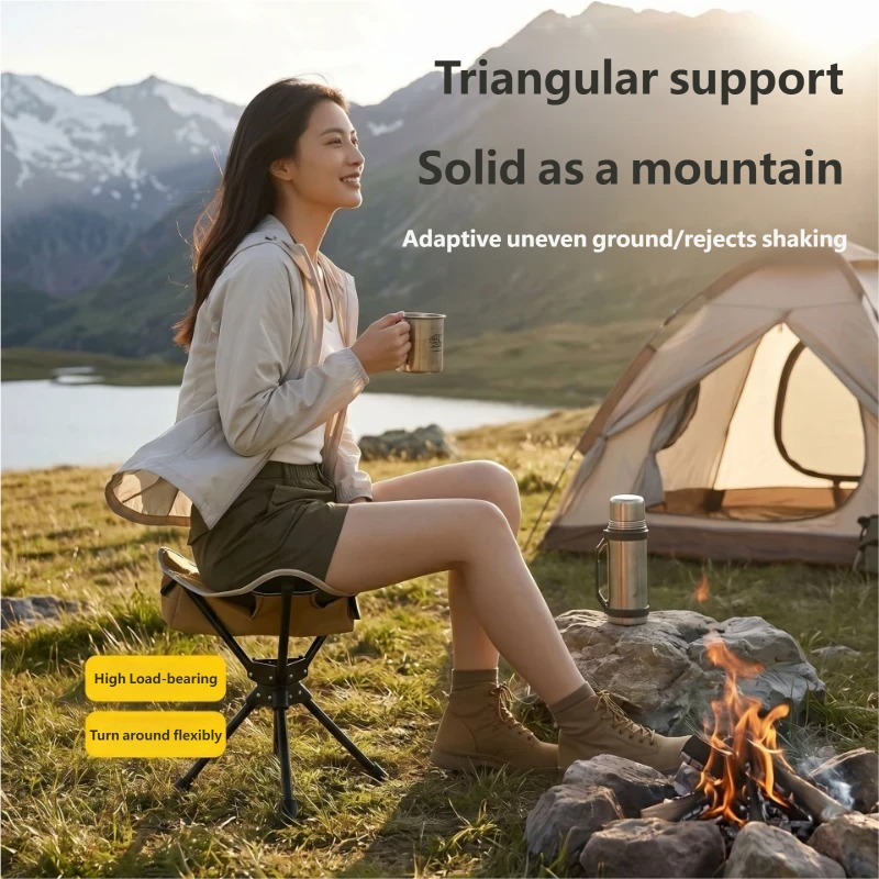 360° Swivel Outdoor Camping St – обзор и цена Hunting And Fishing Outdoor Chairs