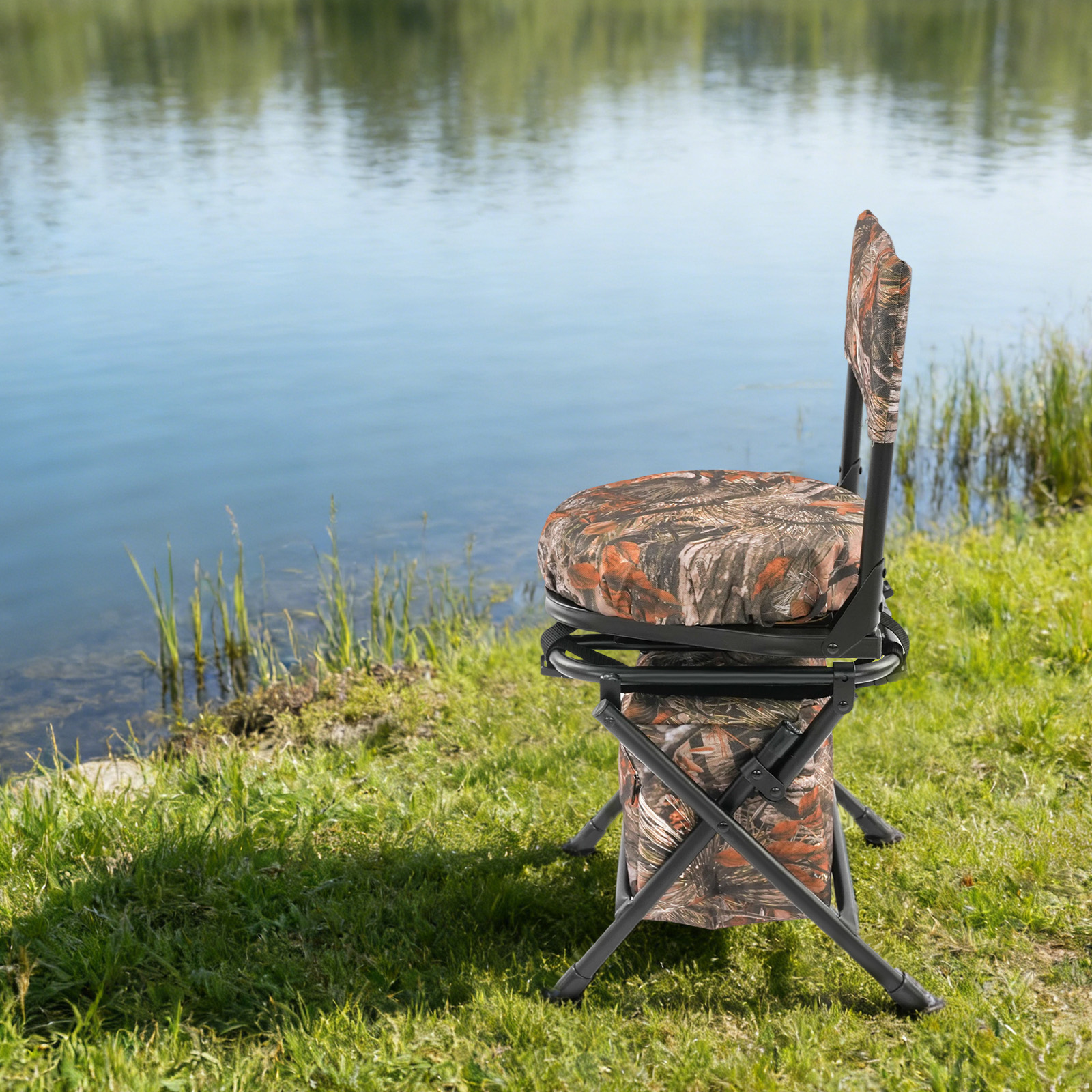 Swivel Hunting Chair Outdoor C – обзор и цена Hunting And Fishing Outdoor Chairs