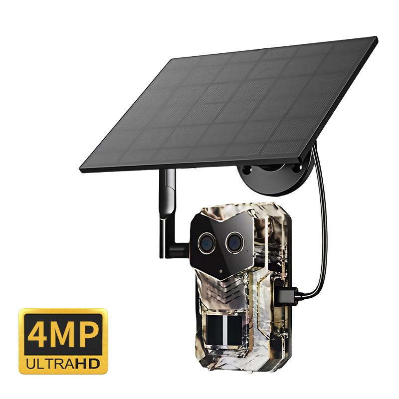 4MP 1440P Solar Power Low Coms – обзор и цена Hunting Outdoor Camera