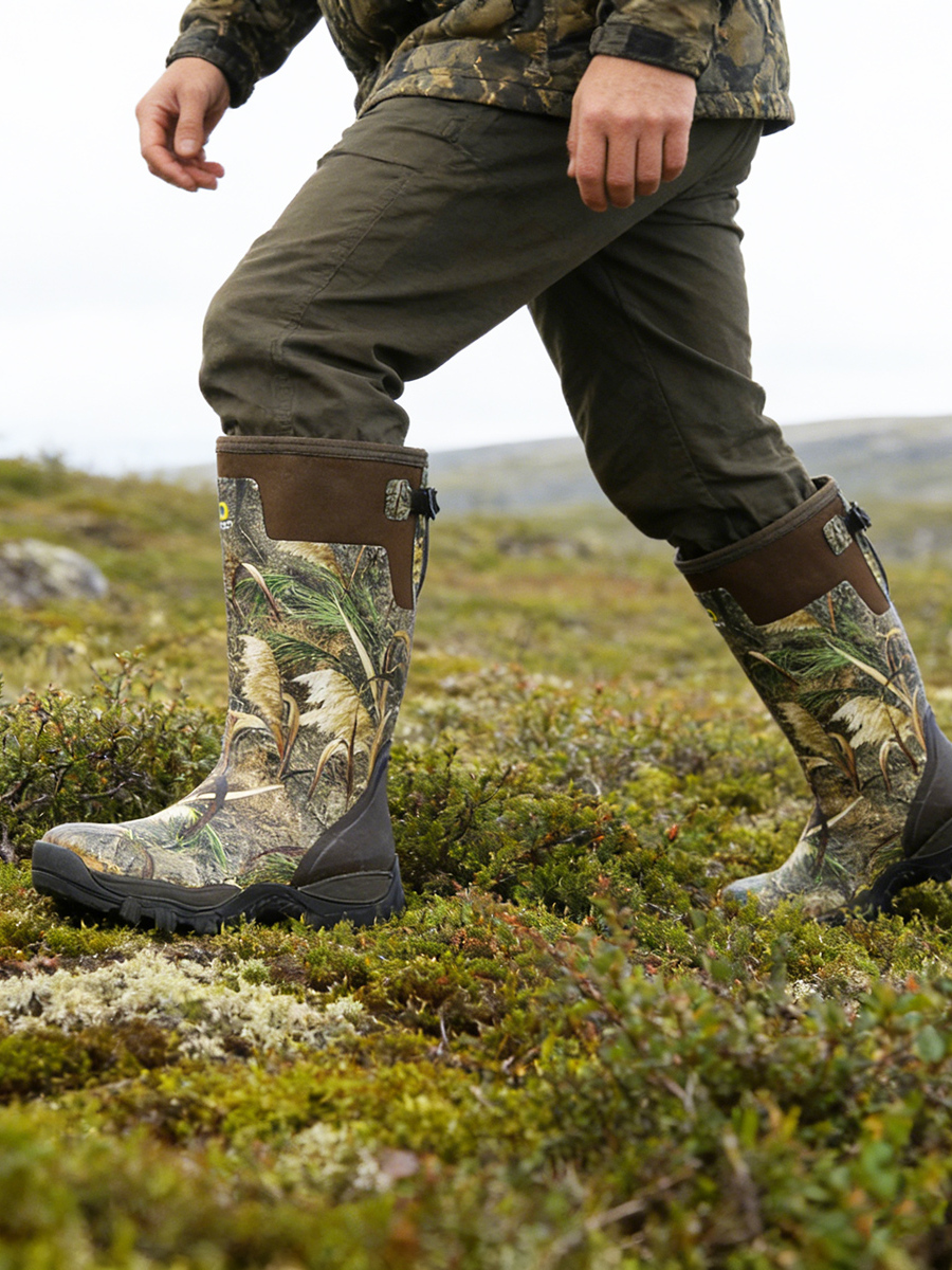 Men's High-Cut Camouflage Rain – обзор и цена Hunting Fishing Outdoor