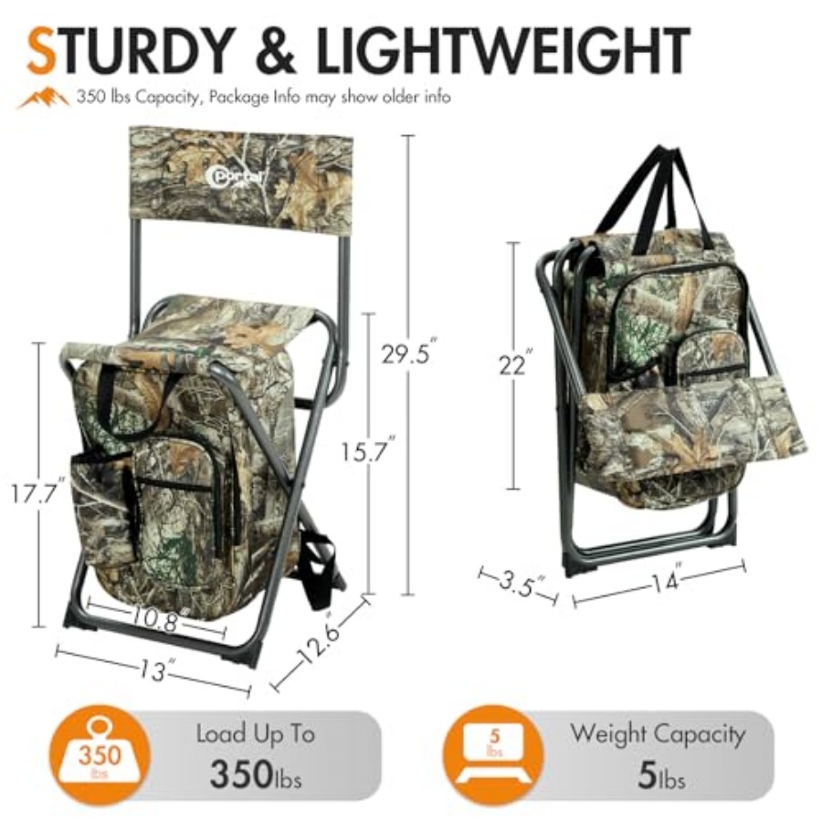 Backpack Cooler Chair Fishing  – обзор и цена Hunting And Fishing Outdoor Chairs