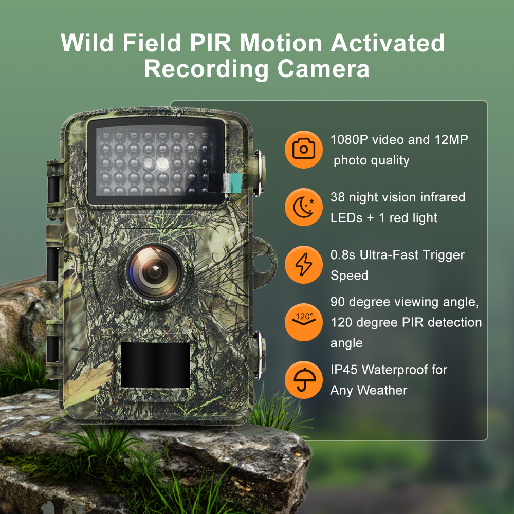 HD Wildlife Trail  Camera PIR  – обзор и цена Trail Camera Infrared