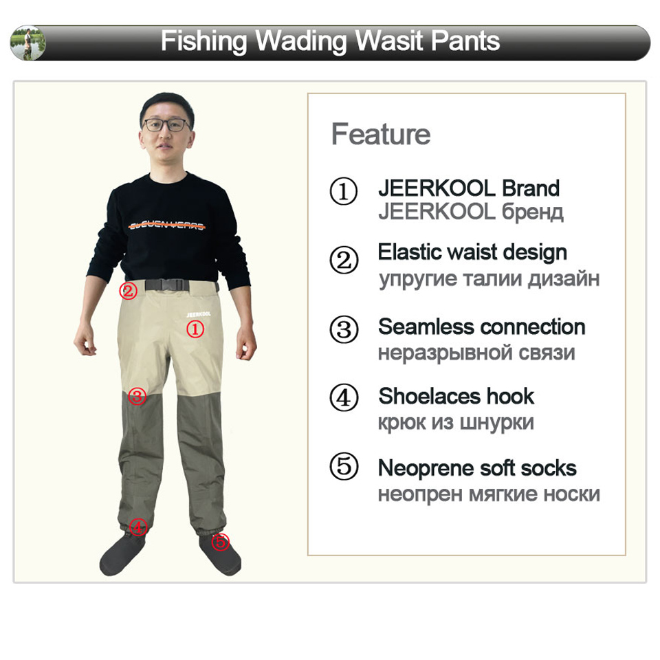 Fly Fishing Waders Fish Wading – обзор и цена Fishing Waders Breathable