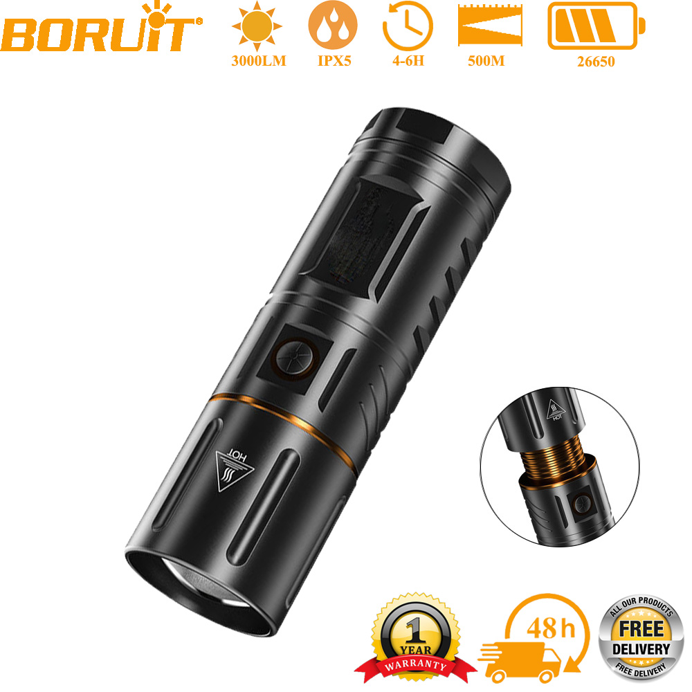 BORUiT Ultra Bright 3000LM LED – обзор и цена Hunting Fishing Outdoor